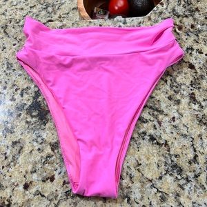 High wasted bikini bottoms